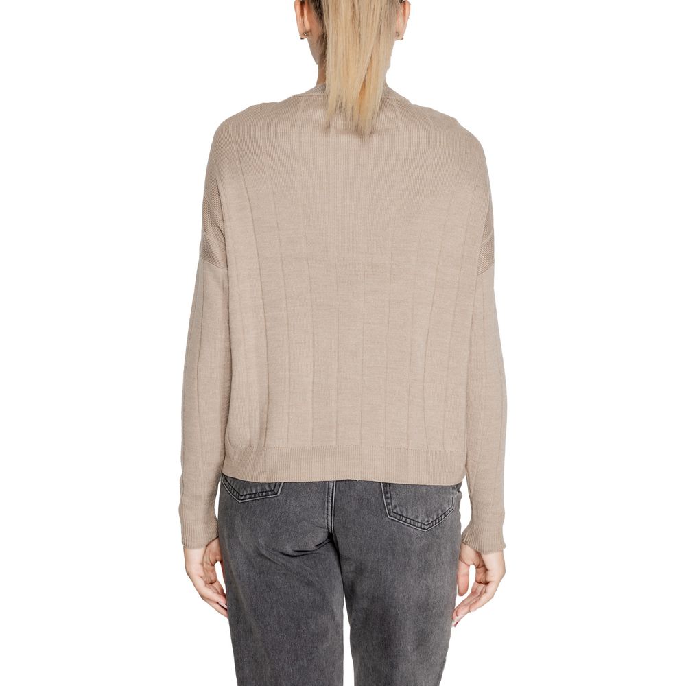 Beige Marabou Sweater