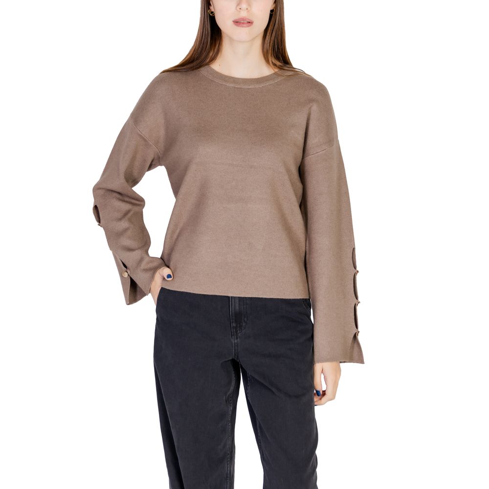 Brown Viscose Sportswear