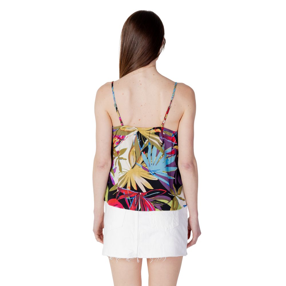 Pink Viscose Tank Tops