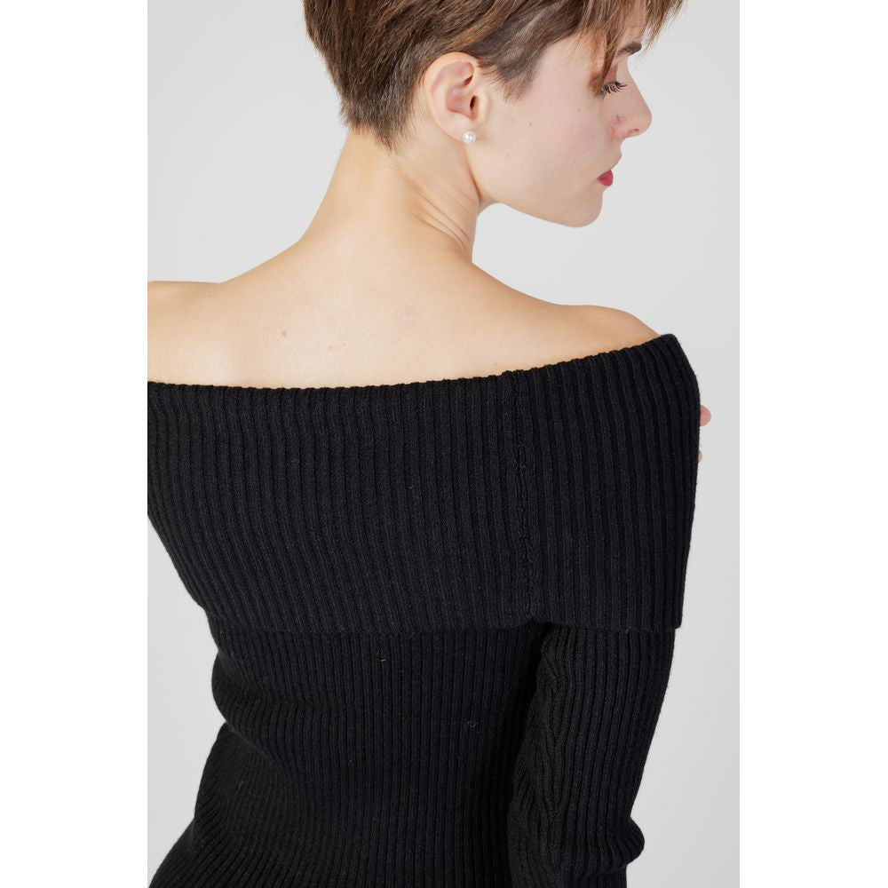 Black Viscose Sweatshirt