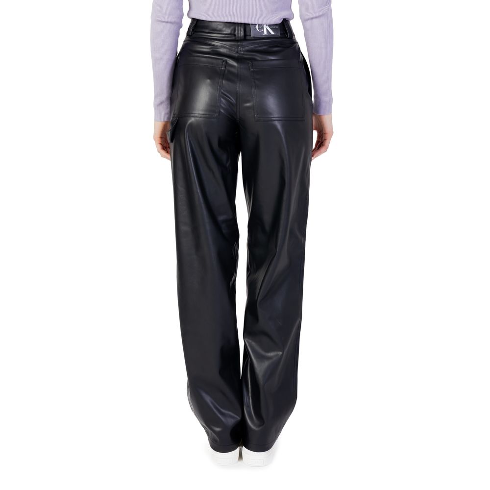 Black Recycled Polyester Pant