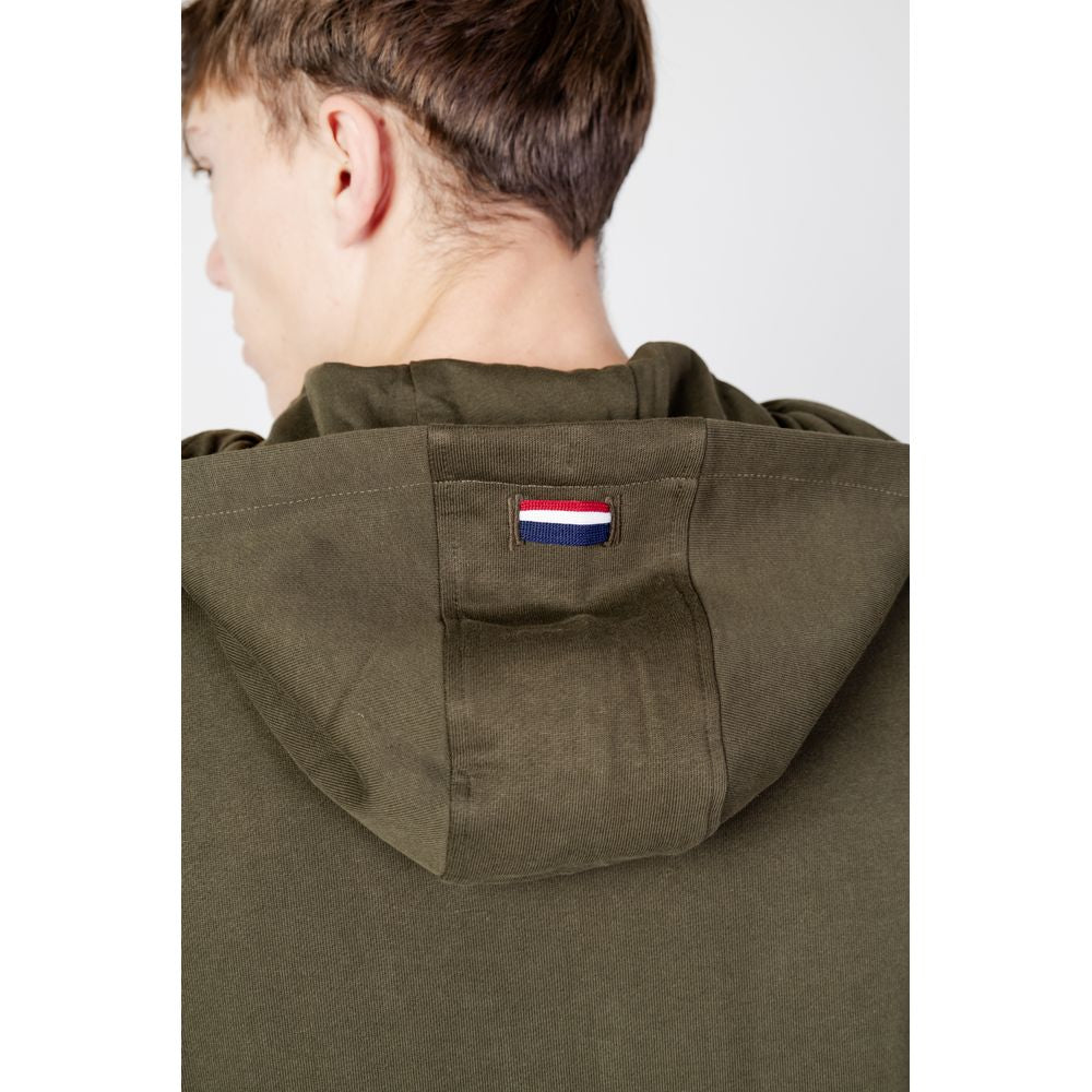 Green Cotton Hoodie