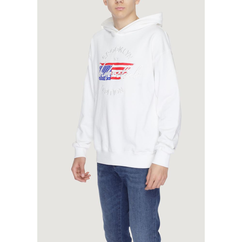 White Cotton Hoodie