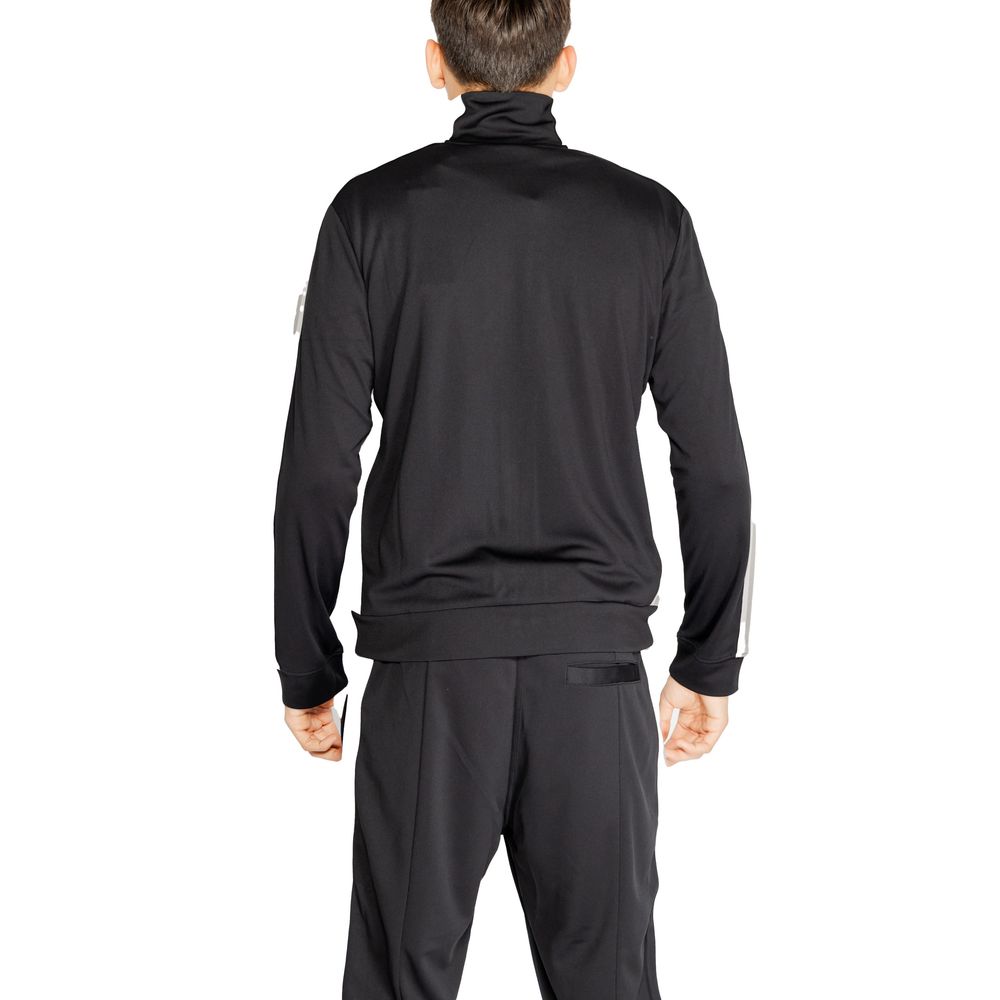 Black Recycled Polyester Sweatshirt