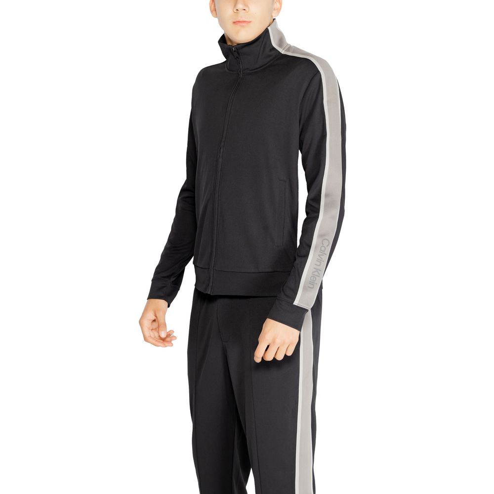 Black Recycled Polyester Sweatshirt