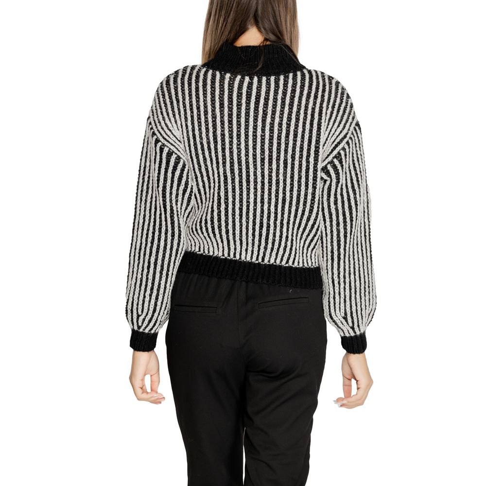 Black Polyester Sweatshirt