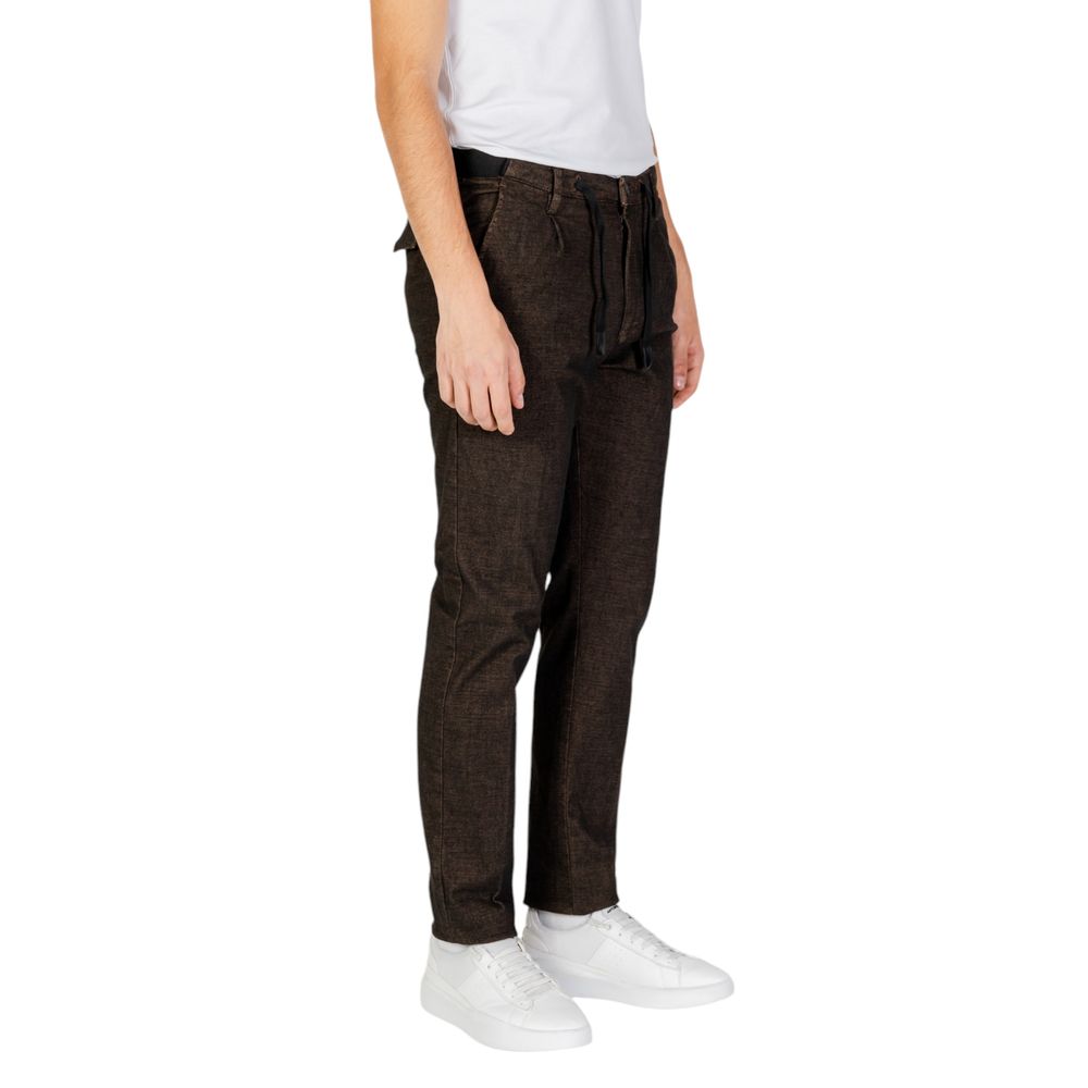 Brown Cotton Pant
