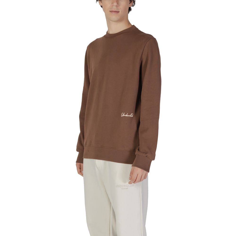 Brown Cotton Sweatshirt