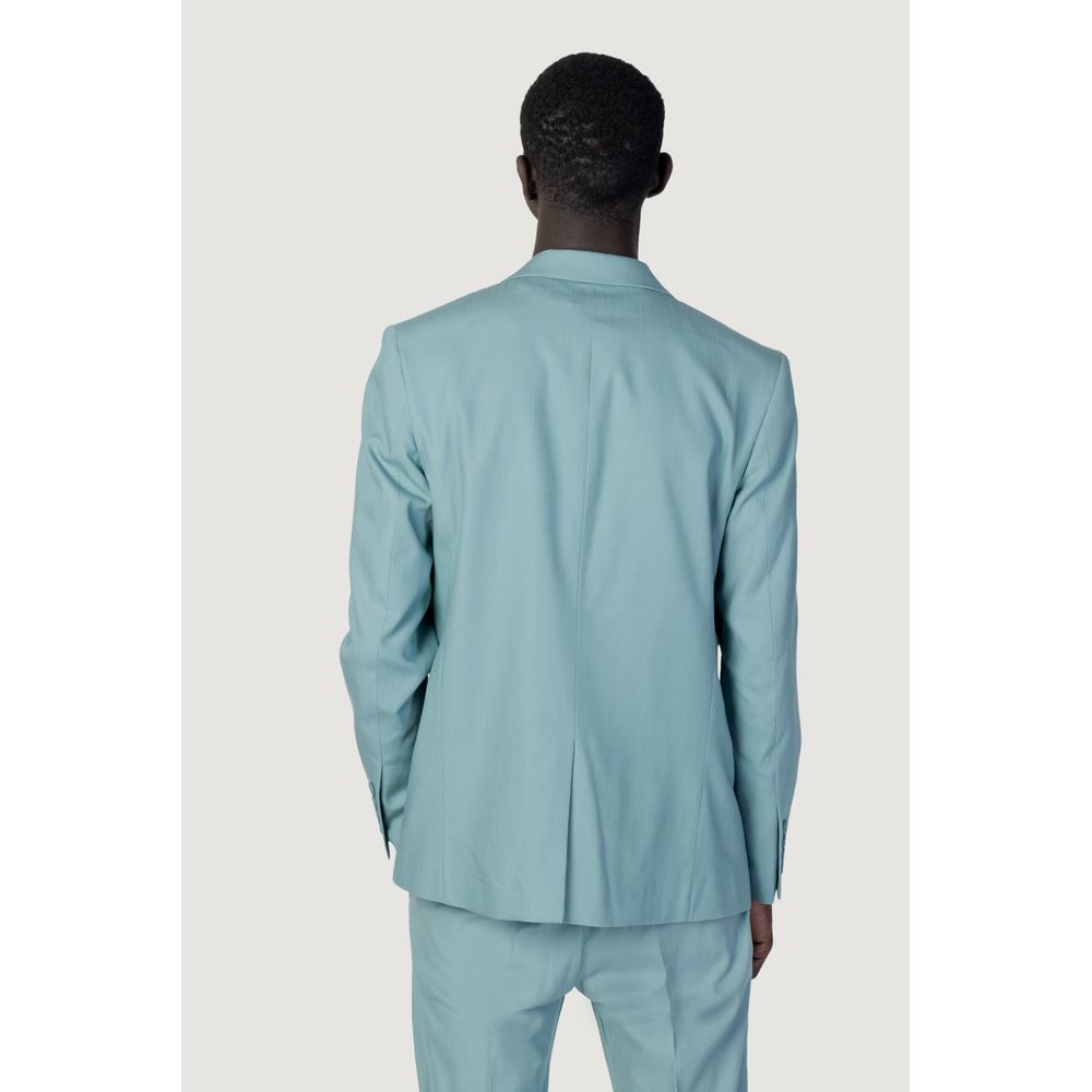 Bicolor Tencel Blazer