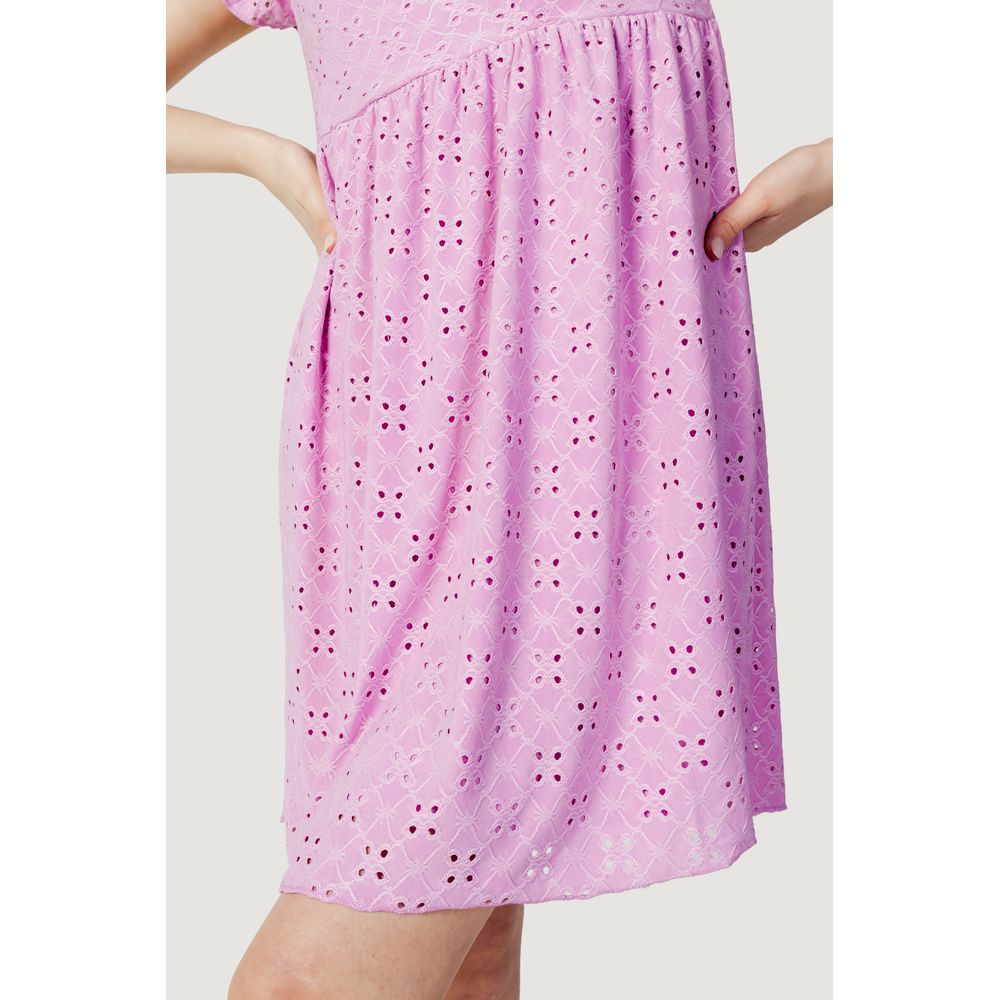 Multicolor Polyethylene Short Dress