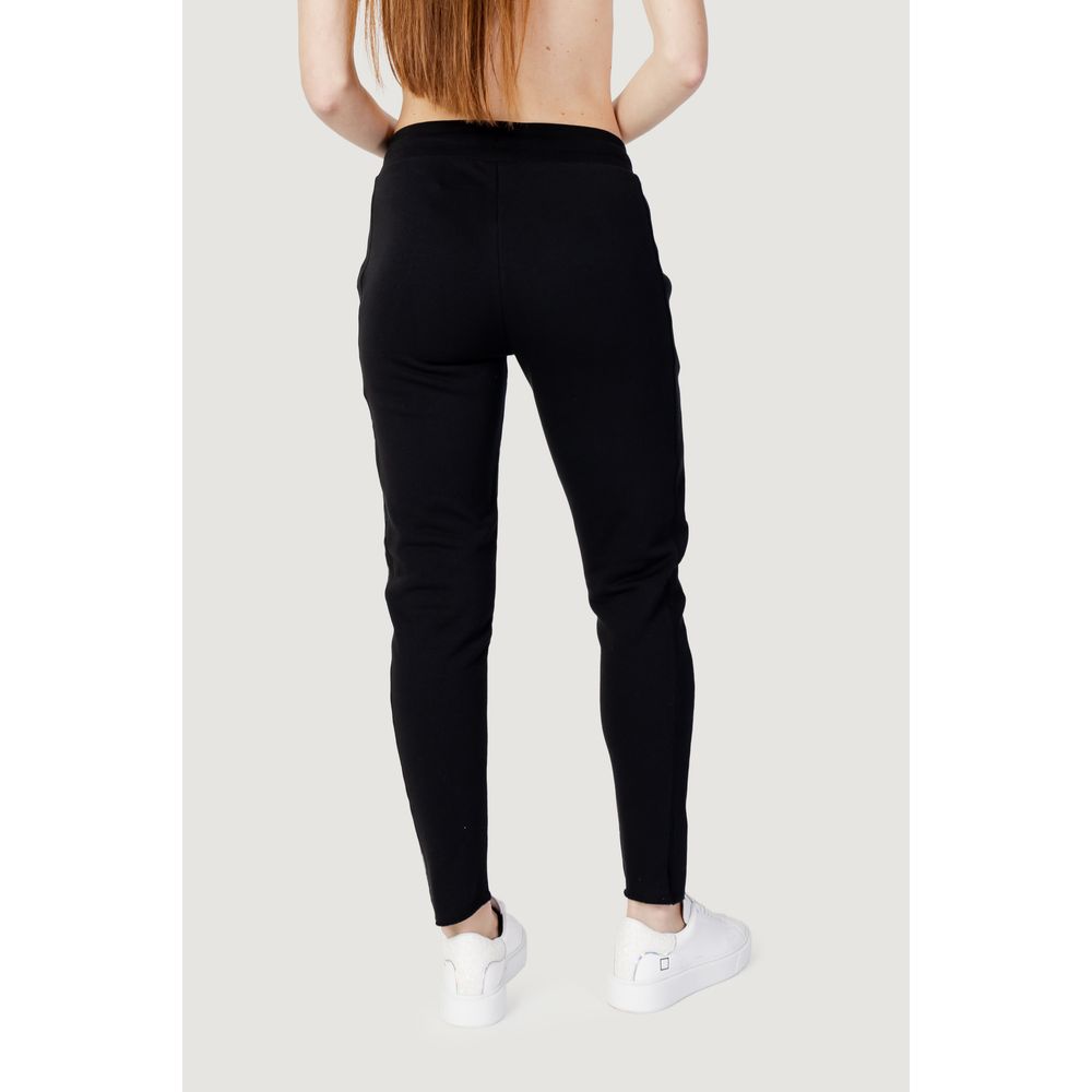 Black Cotton Joggers (Workout Pants)