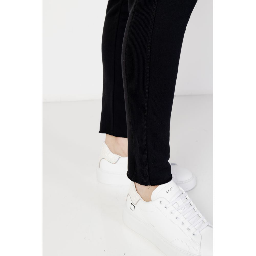 Black Cotton Joggers (Workout Pants)