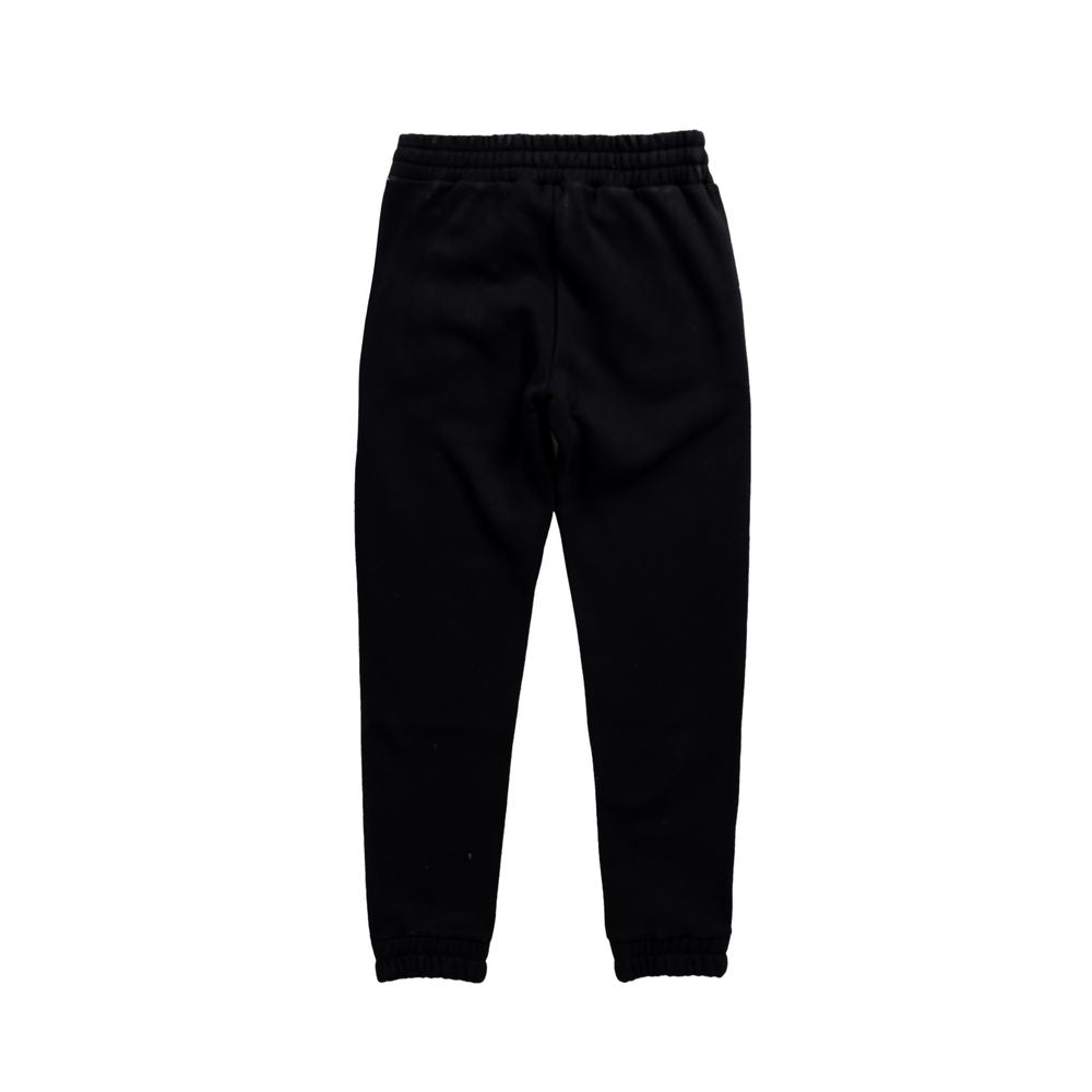 Black Cotton Joggers (Workout Pants)