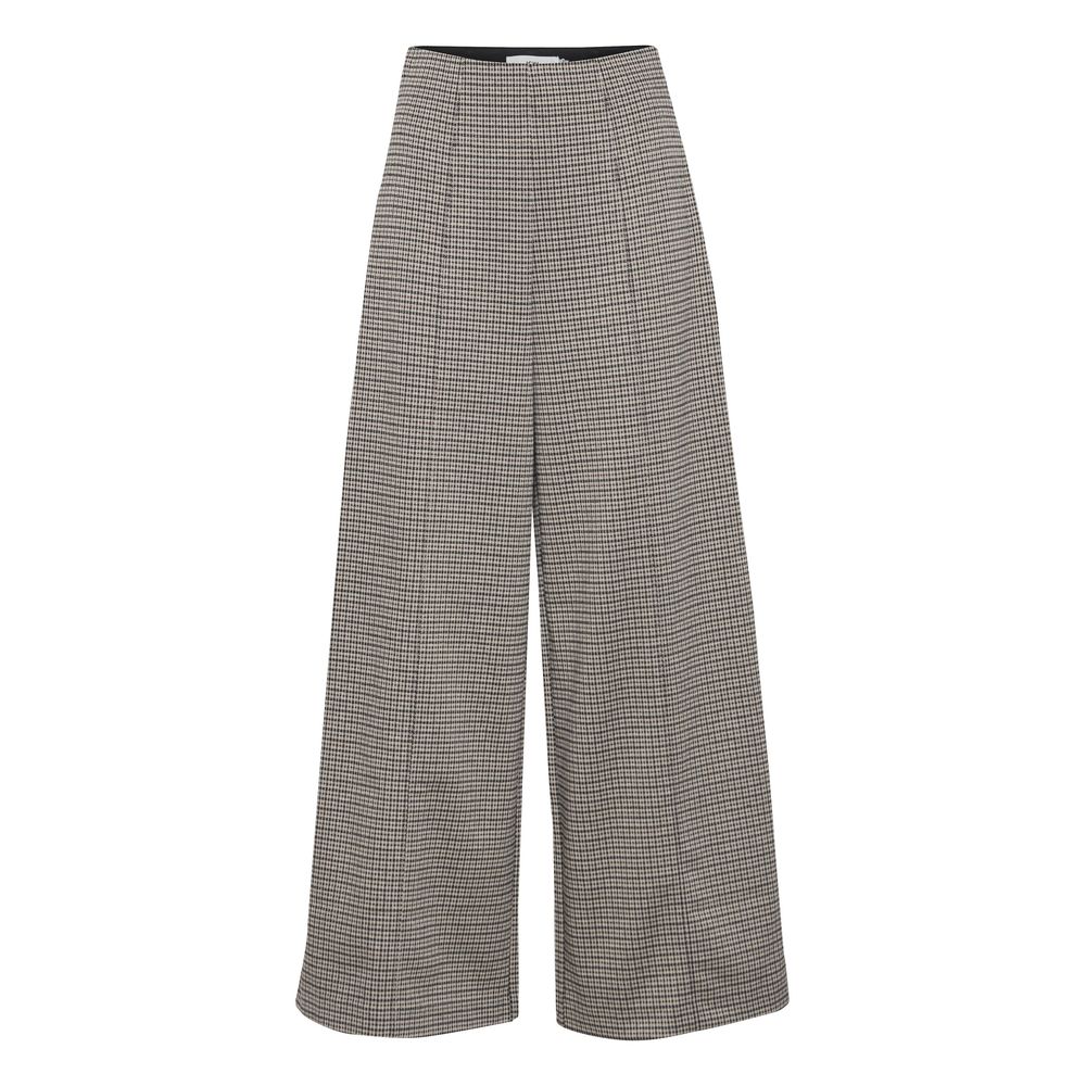 Beige Polyester Pant