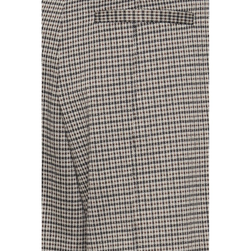 Beige Polyester Pant