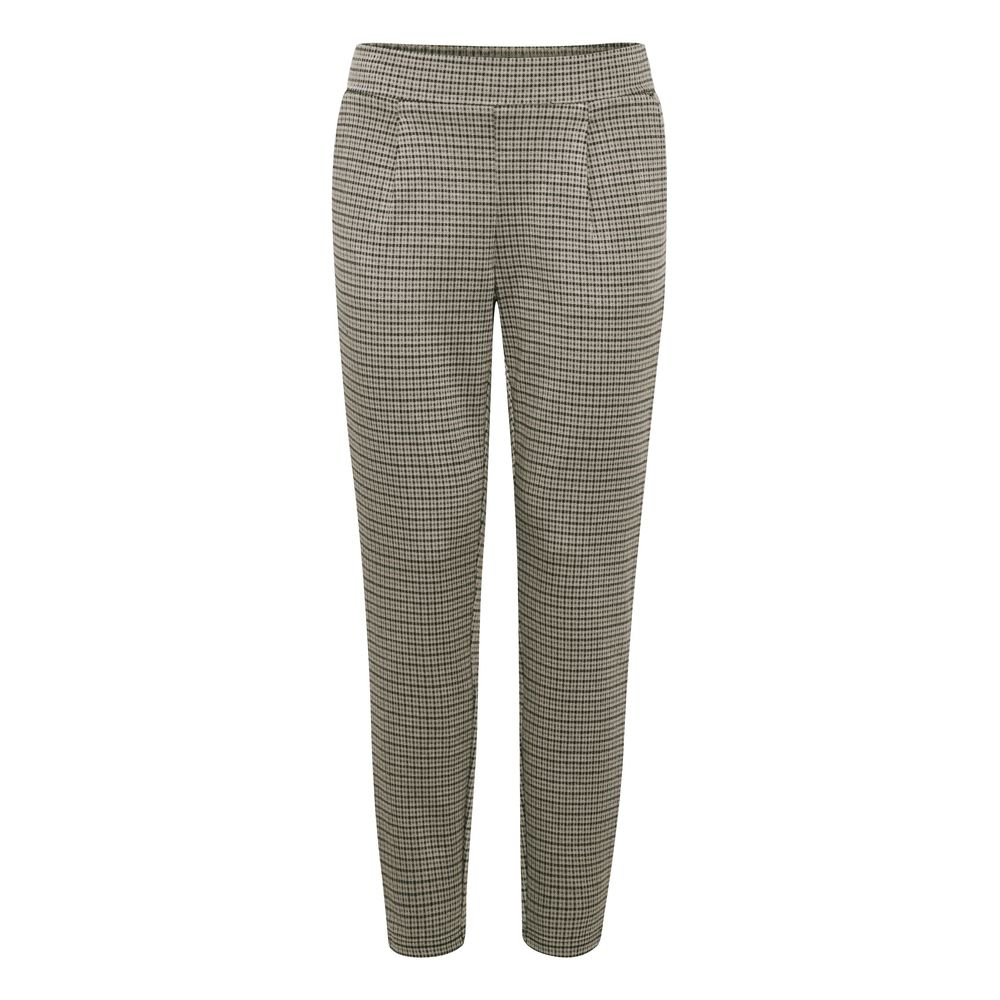 Beige Polyester Pant