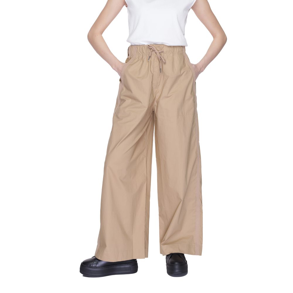 Beige Cotton Pant