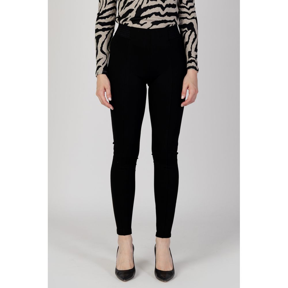 Black Viscose Leggings