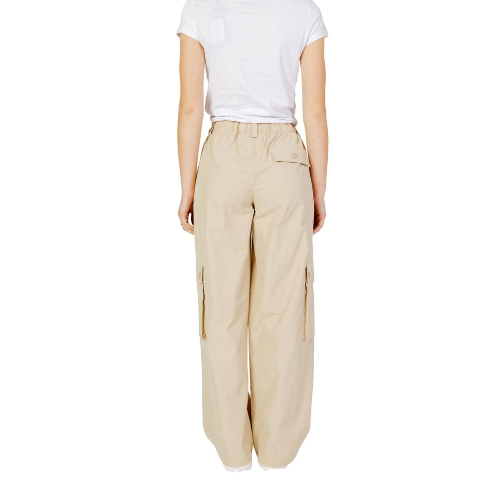 Beige Cotton Pant