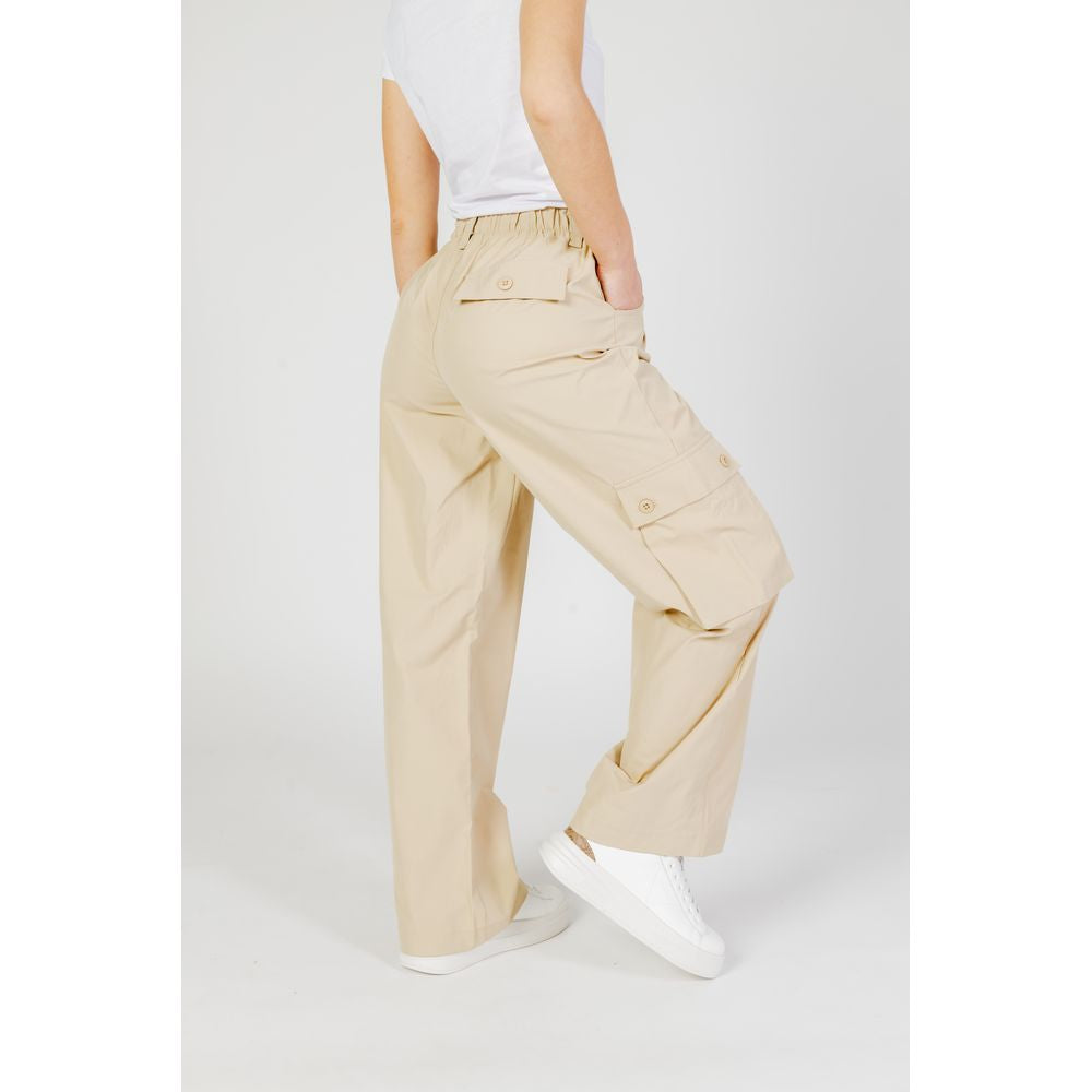 Beige Cotton Pant