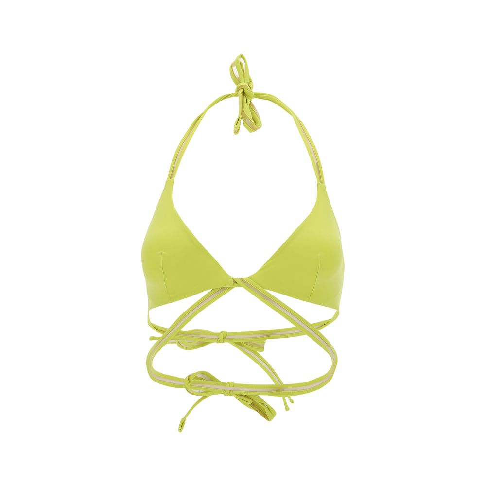 Yellow Polyamide Bikini