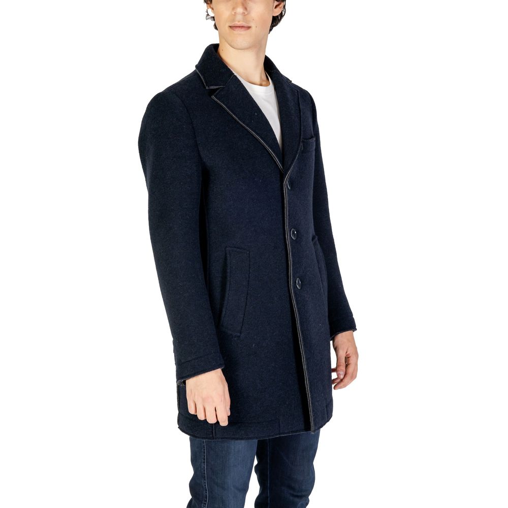 Blue Wool Coat