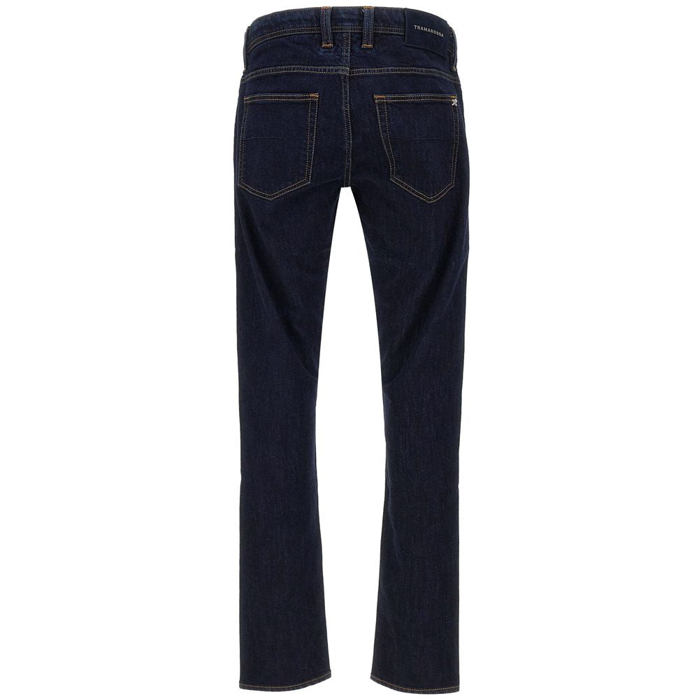 Blue Cotton Men's Jeans