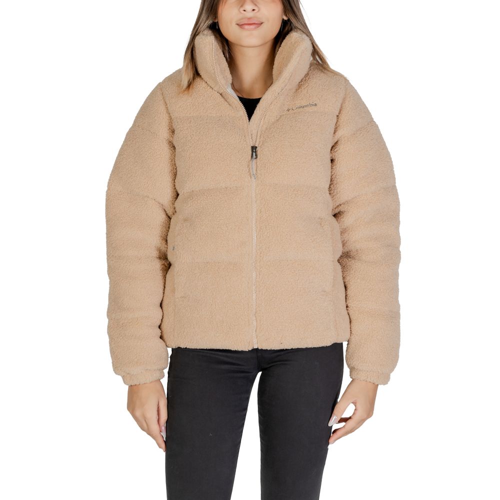 Beige Nylon Coat