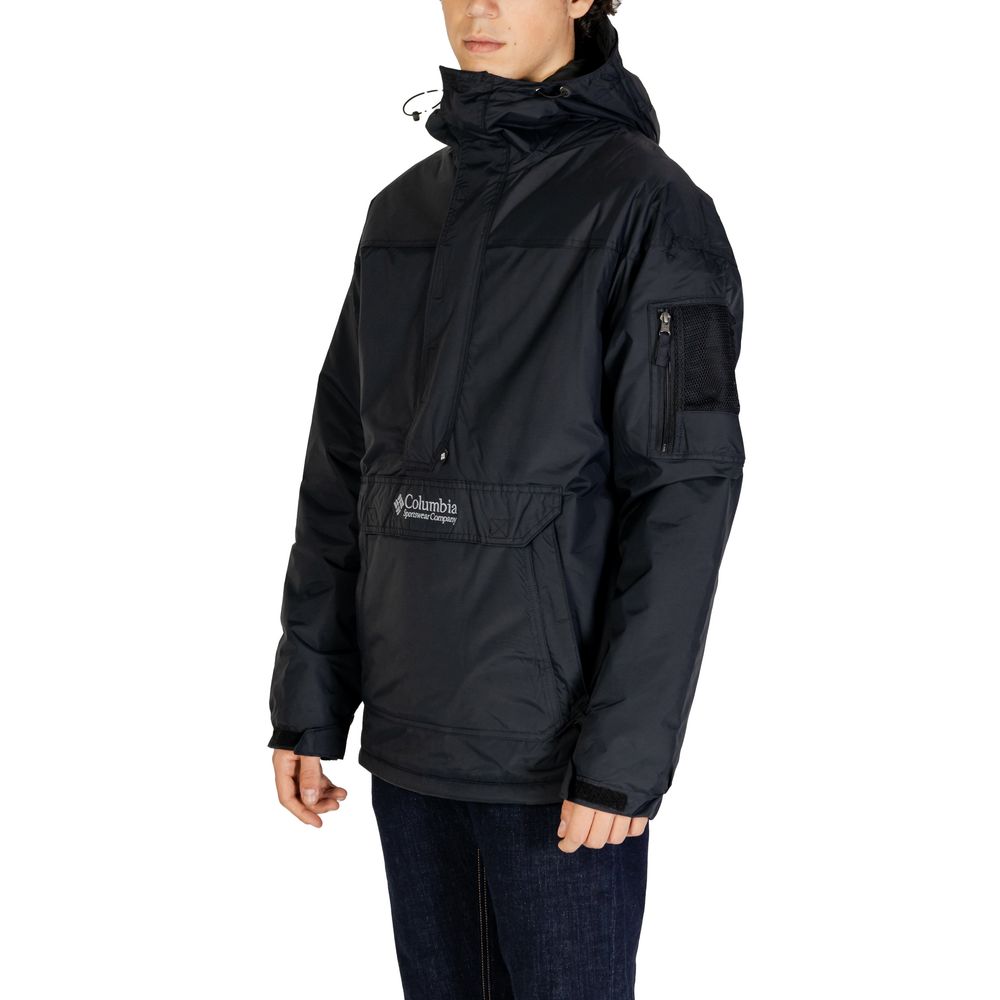 Black Nylon Shell Jacket
