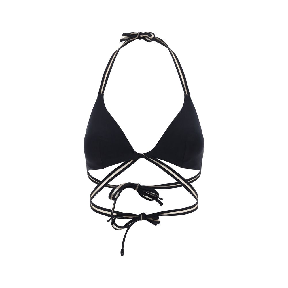 Black Polyamide Bikini