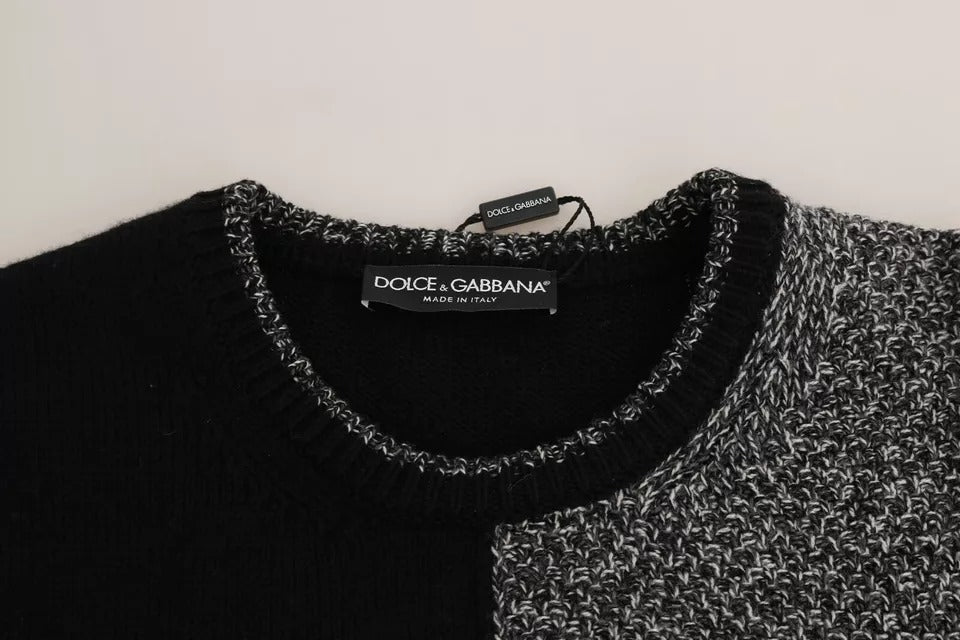 Multicolor KING Knight Monkey Knitted Cashmere Wool Sweater