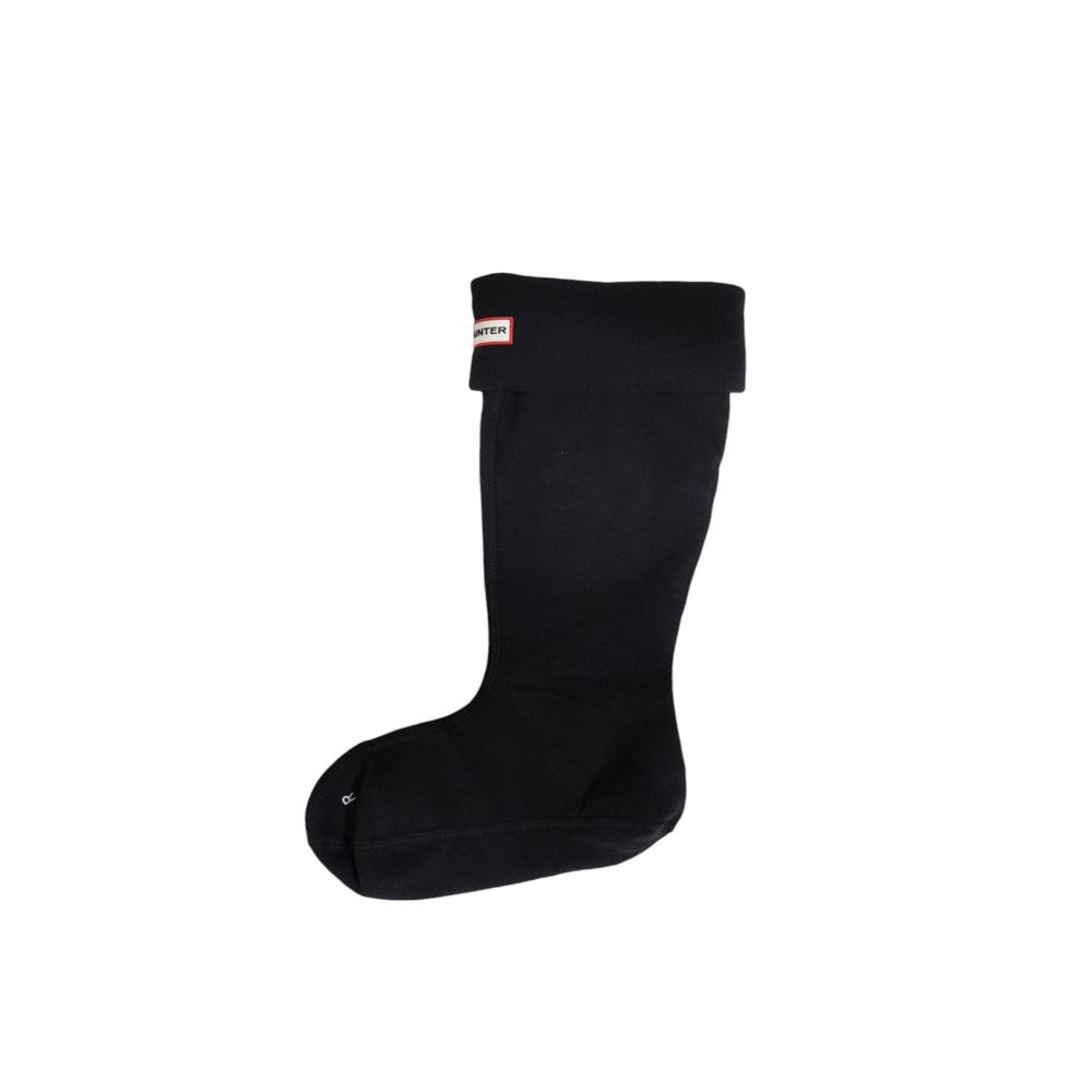 Black Recycled Polyester Socks