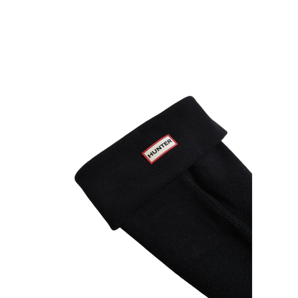 Black Recycled Polyester Socks
