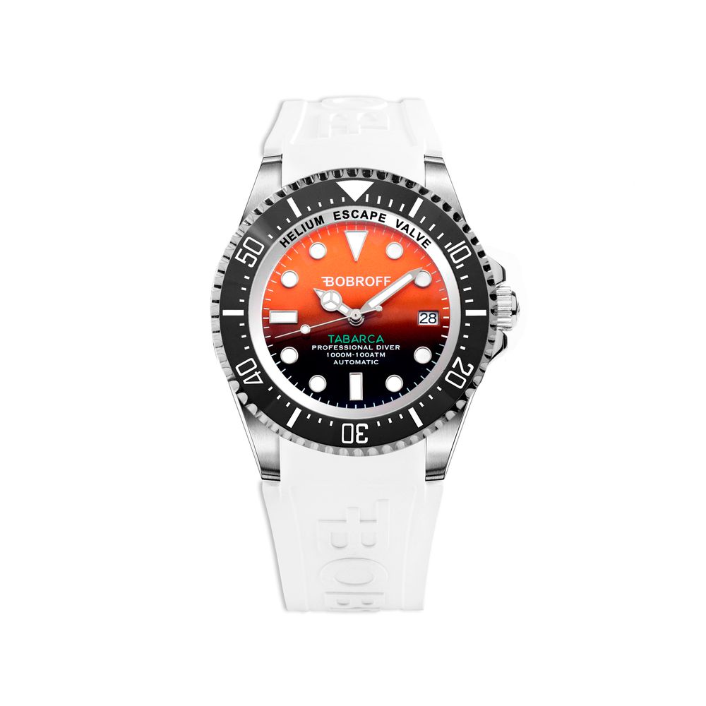 White Rubber Sport Watch