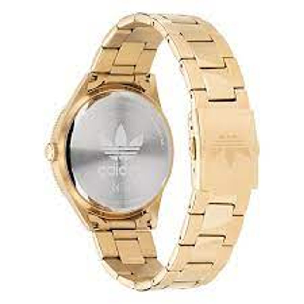Gold Stainless Steel Bracelet Watch