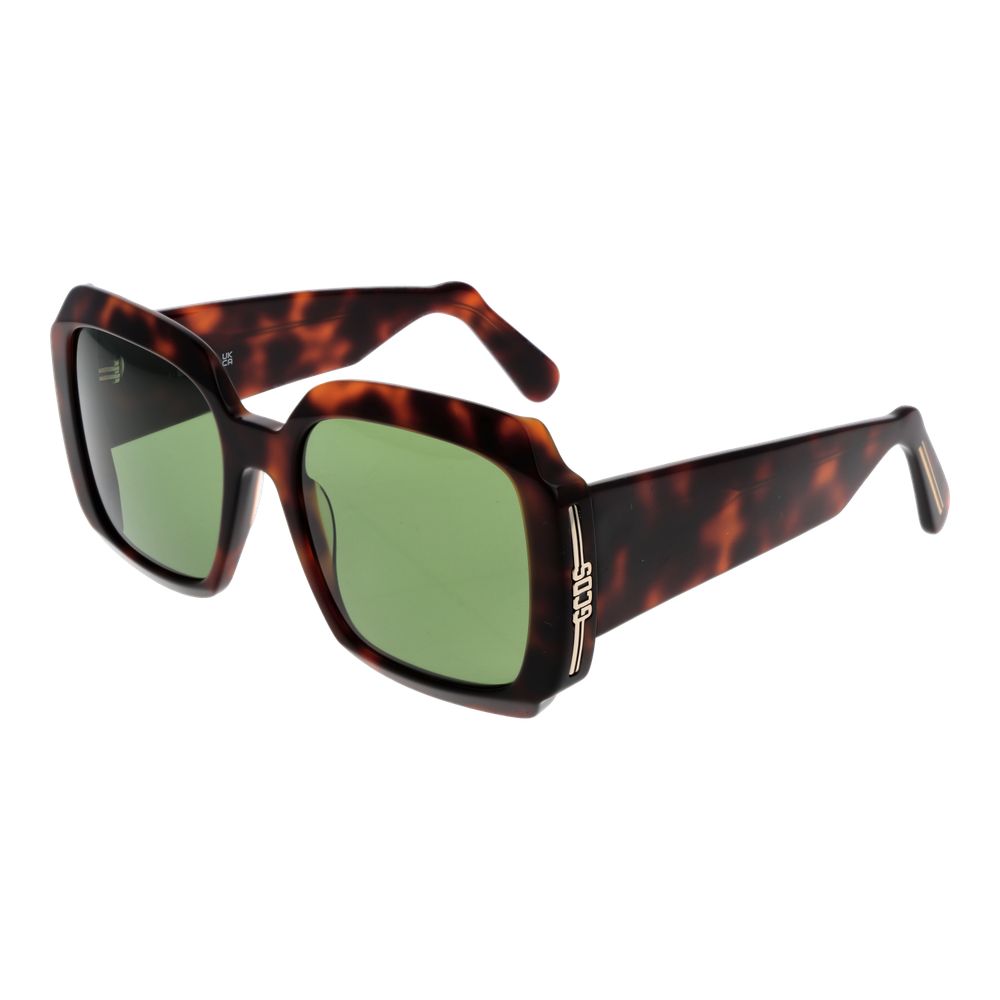 Brown Plastic Sunglasses