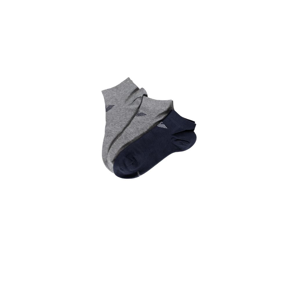 Blue Cotton Socks