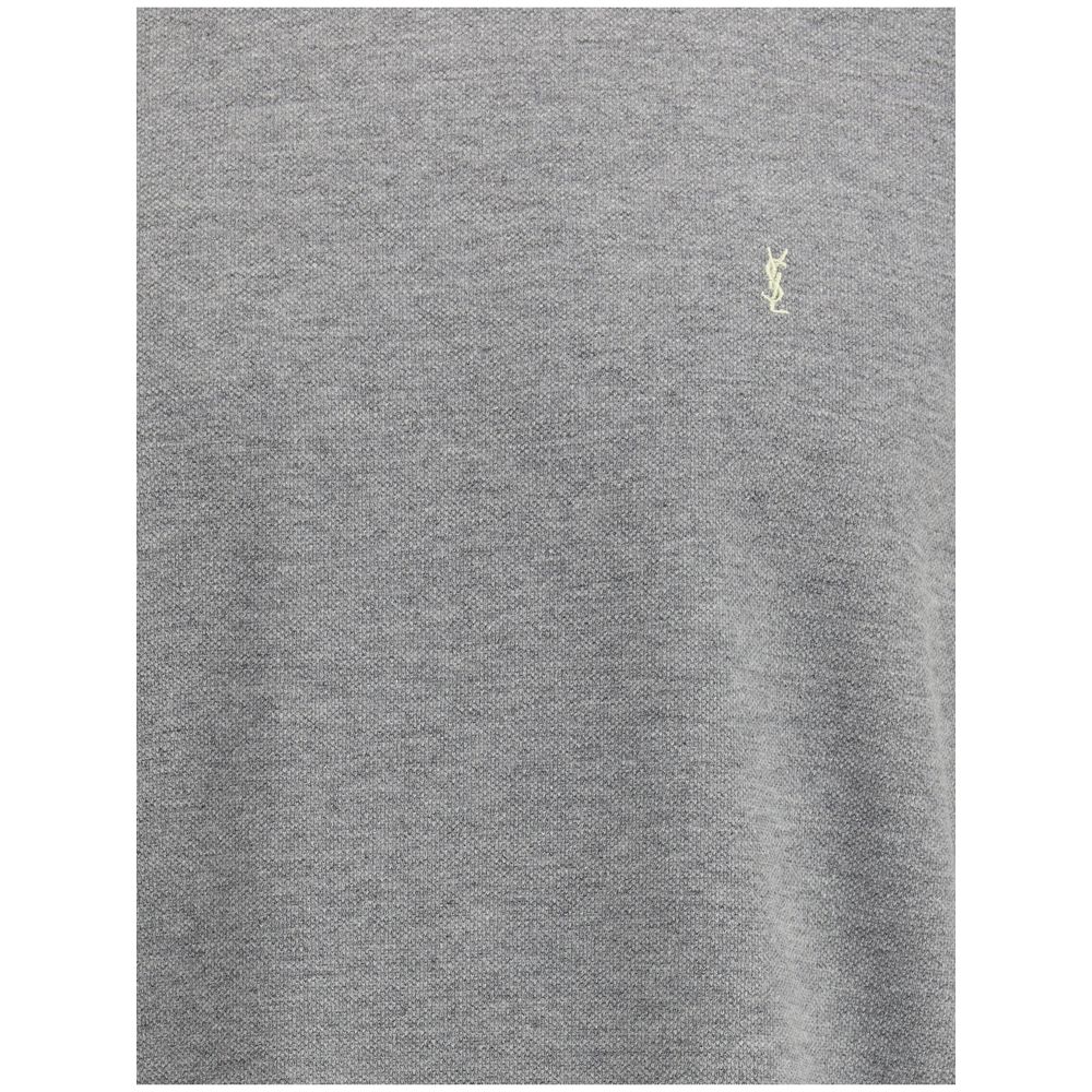 Grey Cotton Oversized T-shirt