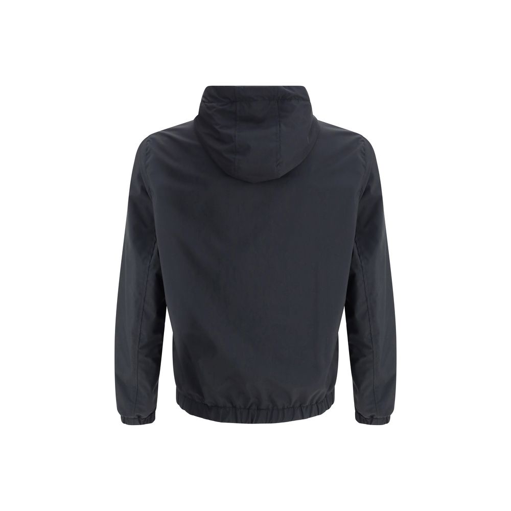 Blue Calf Leather Bos Taurus Shell Jacket