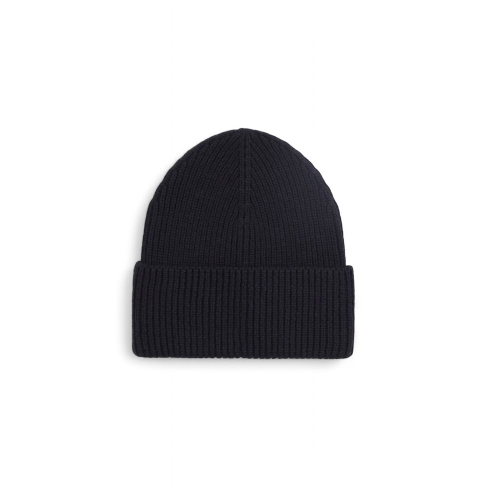 Black Wool Cap (Baseball Hat)