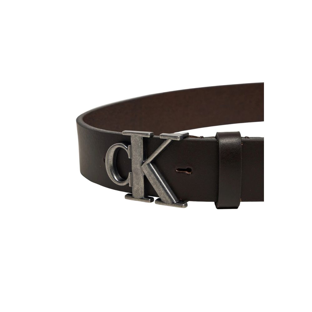 Brown Leather Regular Belt