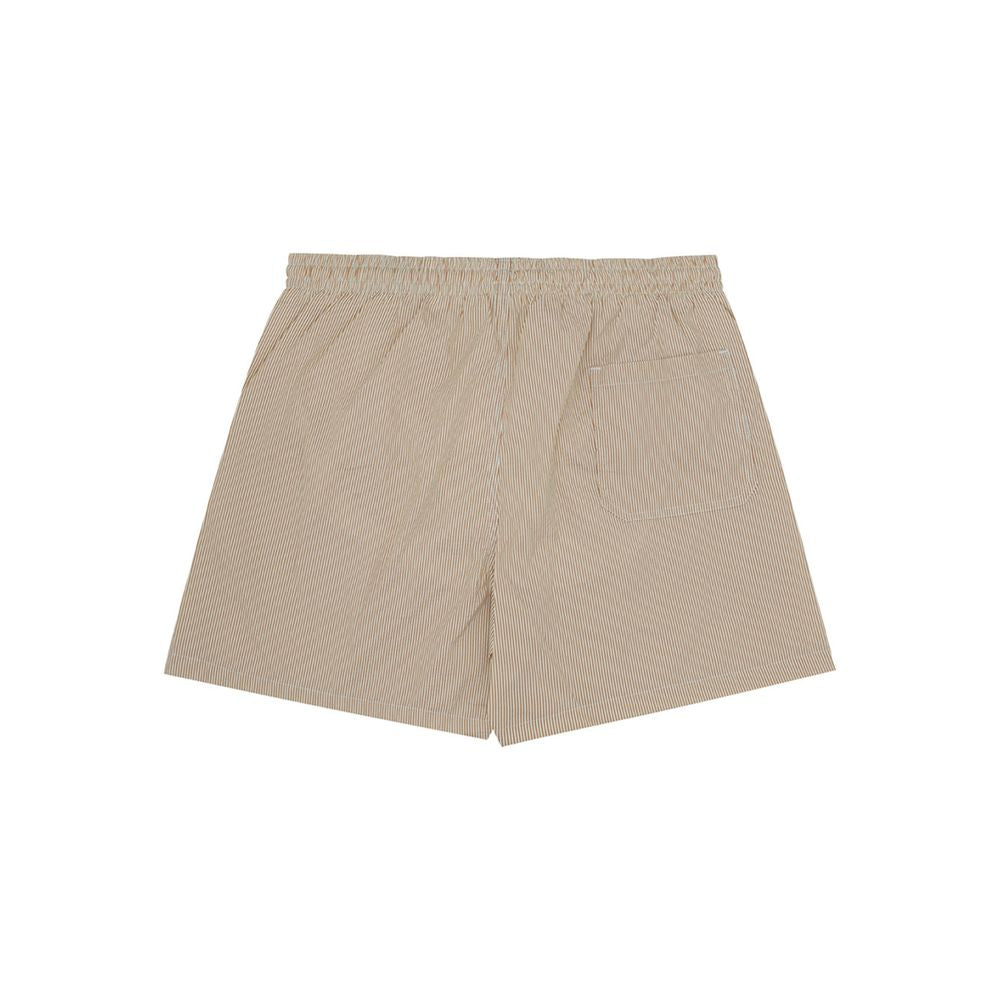 Beige Polyester Shorts