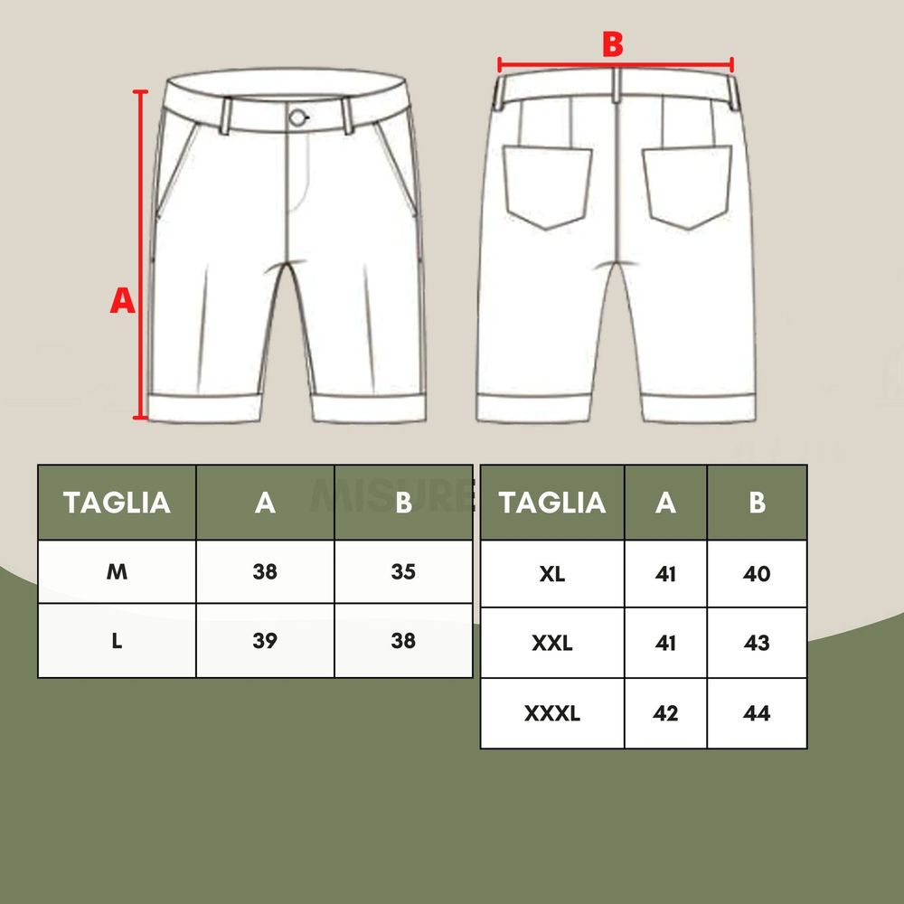 Beige Polyester Shorts