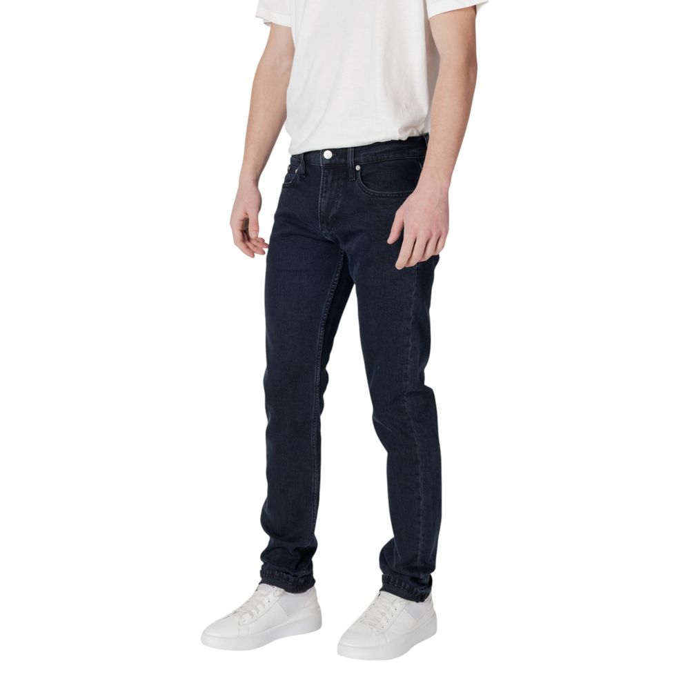Blue Cotton Skinny Jean