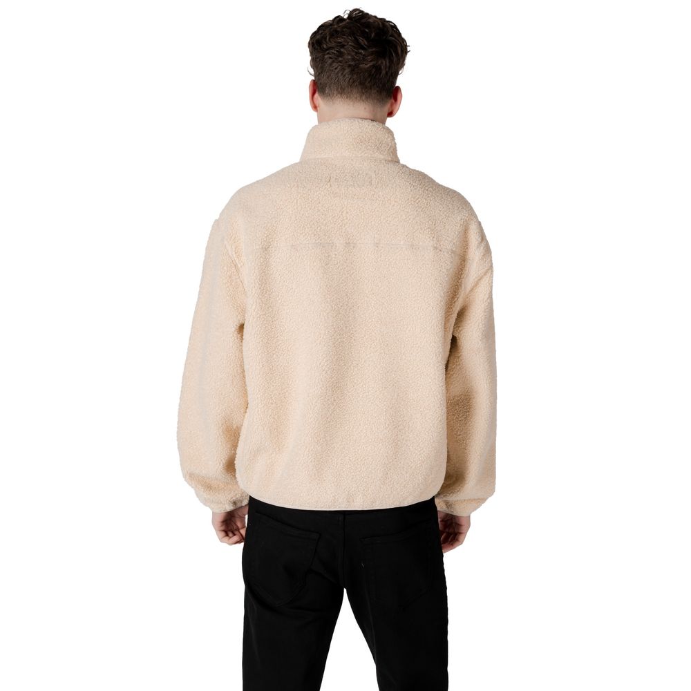 Cream Recycled Polyester Shell Jacket