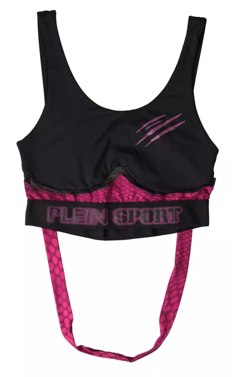 Black Fuchsia Logo Athlete Hannah Bra Underwear