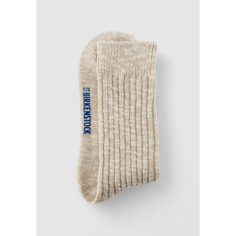 Beige Cotton Socks
