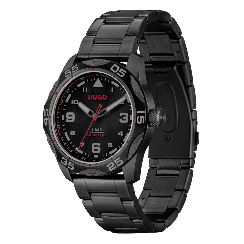 Black Stainless Steel Watch