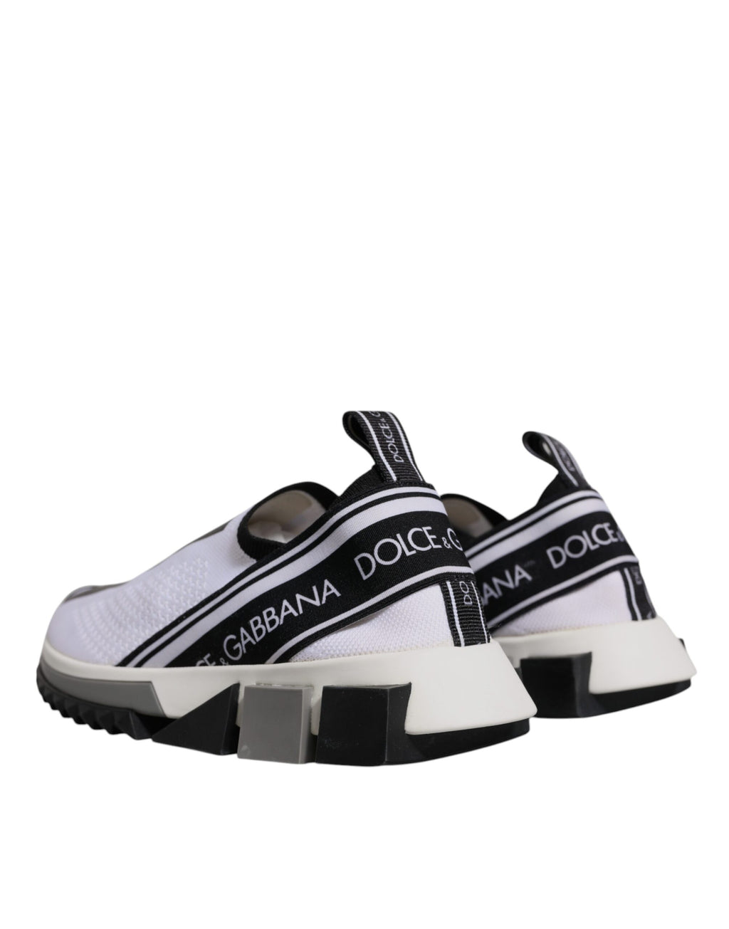 White Black Slip On Sorrento Sneakers Shoes