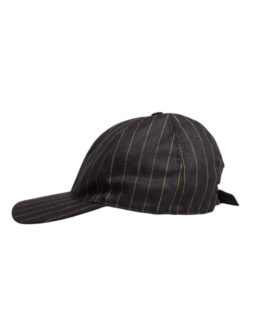 Brown Stripes Cotton 6 Panels Baseball Cap